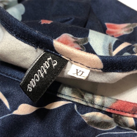 Floral Stretch Maxi Dress - Picture 7 of 10